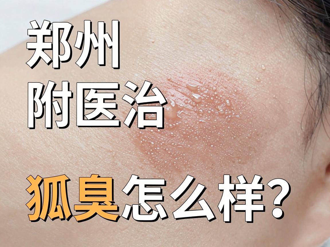 郑州附医治狐臭怎么样？专业解读附医医院治狐臭的真实体验与效果