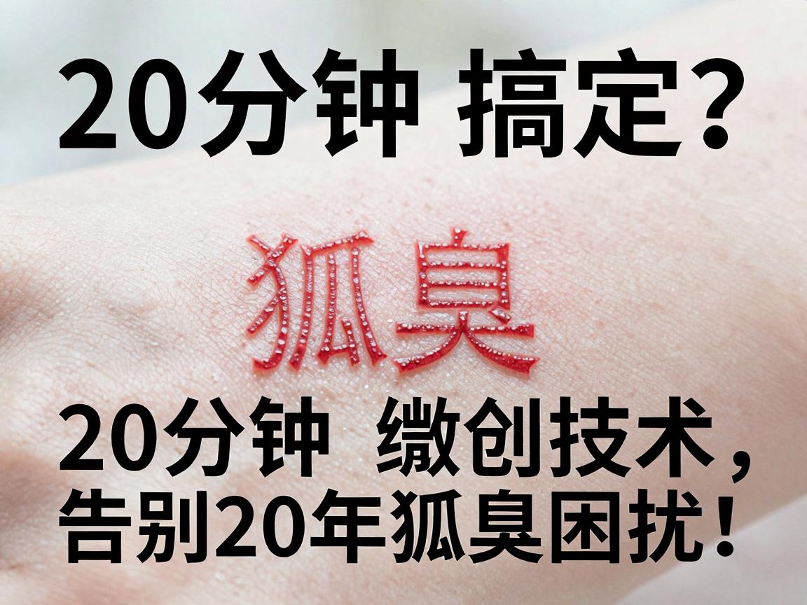 狐臭治疗20分钟搞定？郑州附医医院20分钟微创技术，告别20年狐臭困扰！