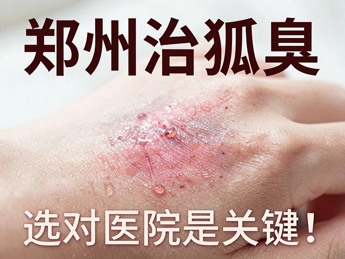 郑州治狐臭，选对医院是关键！这家国立医院治狐臭真有绝活