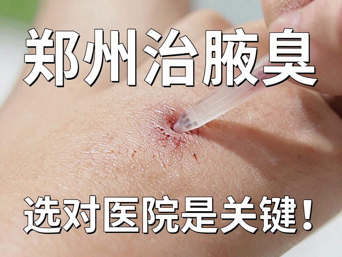 郑州治腋臭,选对医院是关键!腋臭医院怎么挑?这篇讲透 郑州治腋臭,选对医院是关键!腋臭医院怎么挑?这篇讲透