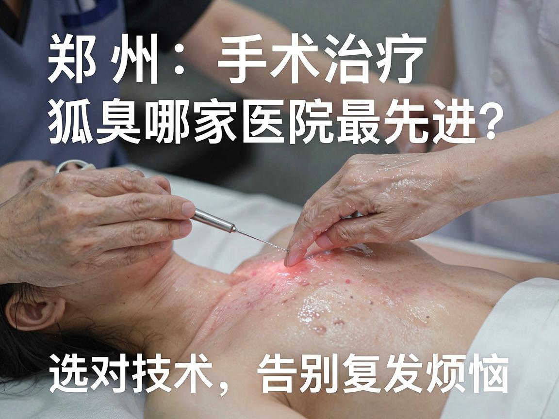 郑州手术治疗狐臭哪家医院最先进？选对技术，告别复发烦恼