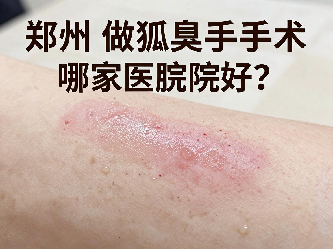 郑州做狐臭手术哪家医院好？选对医院，摆脱异味困扰的关键一步