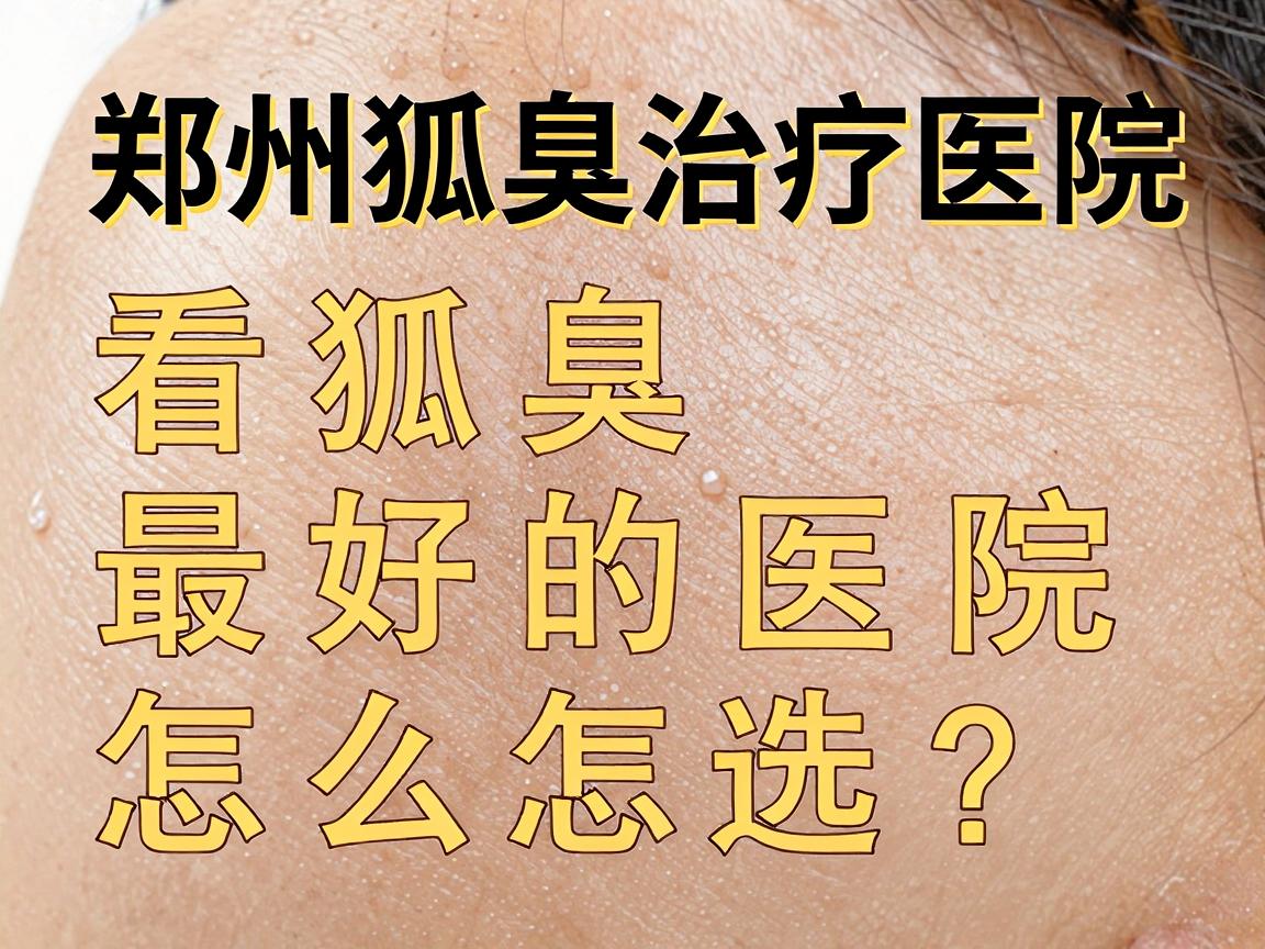 郑州看狐臭最好的医院怎么选？专业解读郑州狐臭治疗医院的核心标准