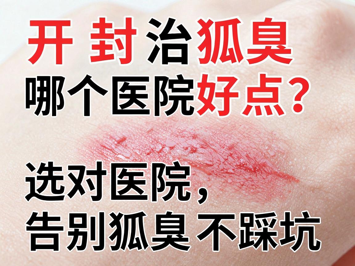 开封治狐臭哪个医院好点？选对医院，告别狐臭不踩坑