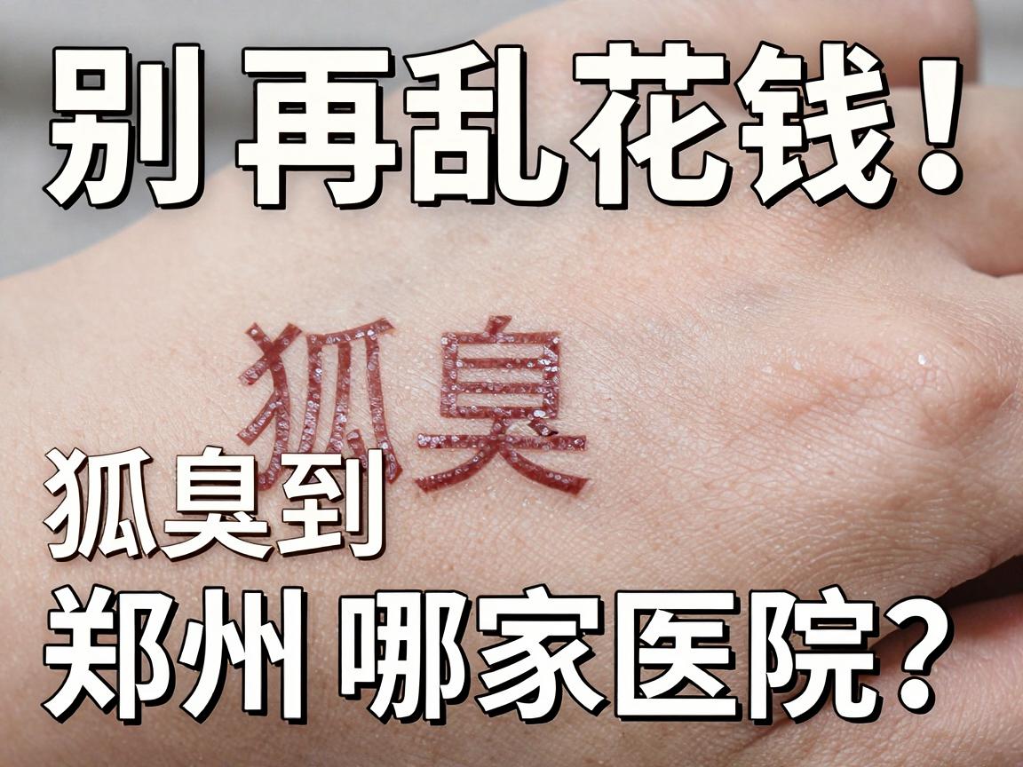 别再乱花钱！狐臭到郑州哪家医院？这篇给你说透狐臭到郑州哪家医院靠谱