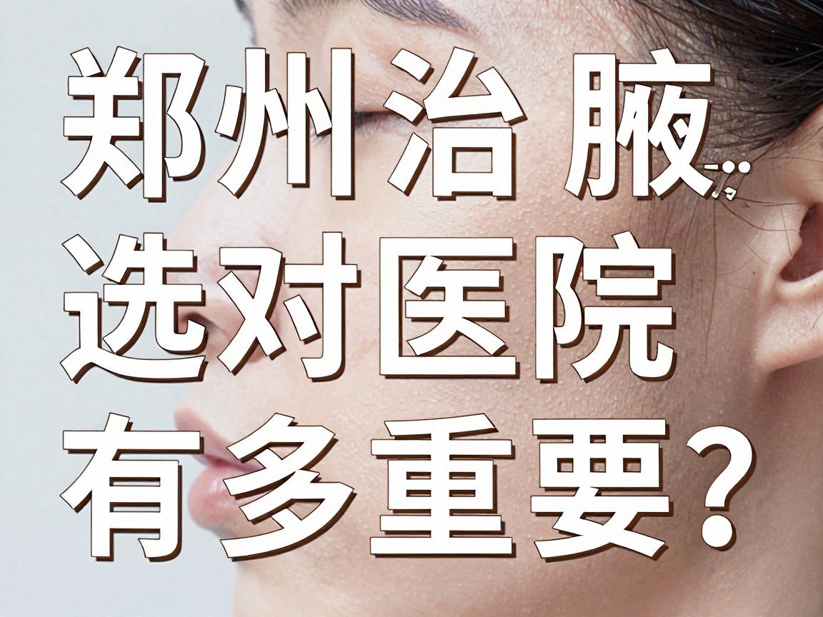 郑州治腋臭选对医院有多重要？这家郑州专治狐臭医院用实力说话