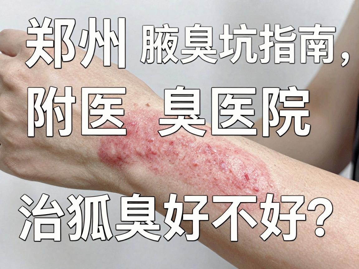 郑州附医腋臭医院治狐臭好不好？这份腋臭诊疗避坑指南，看完再决定也不迟