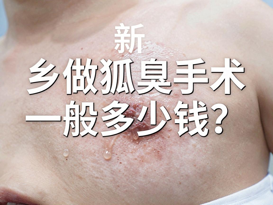 新乡做狐臭手术一般多少钱？价格差异背后，新乡狐臭手术的费用真相与避坑指南