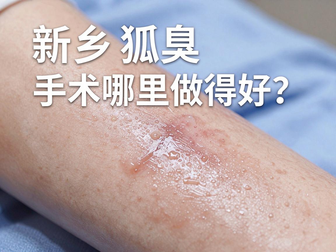 新乡狐臭手术哪里做得好？做完狐臭手术，新乡朋友最关心的3个问题，今天一次说清