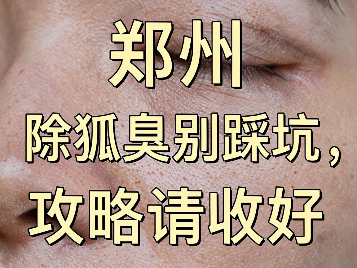 郑州除狐臭医院怎么选？除狐臭别踩坑，这份郑州除狐臭攻略请收好