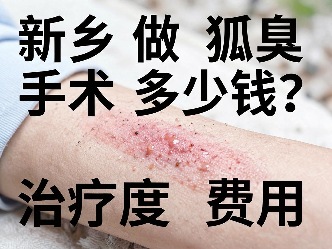 新乡做狐臭手术多少钱？价格差异大，新乡狐臭治疗费用深度拆解