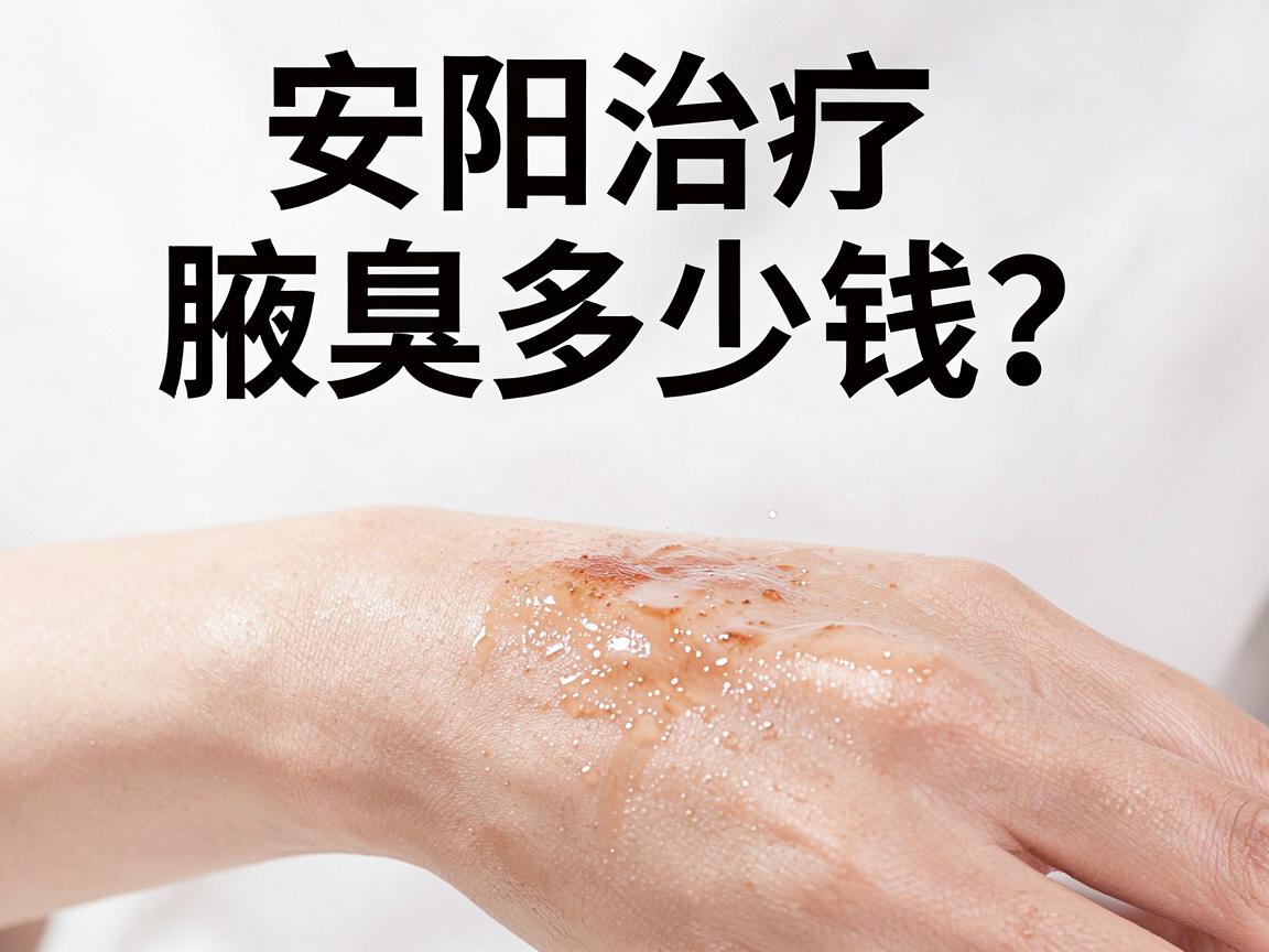 安阳治疗腋臭多少钱？一文说清腋臭治疗费用与省钱关键