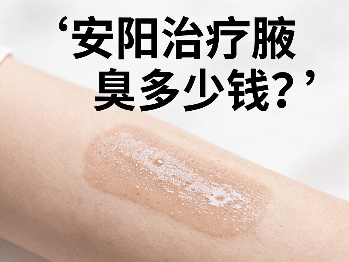安阳治疗腋臭多少钱？一文说清腋臭治疗费用与省钱关键