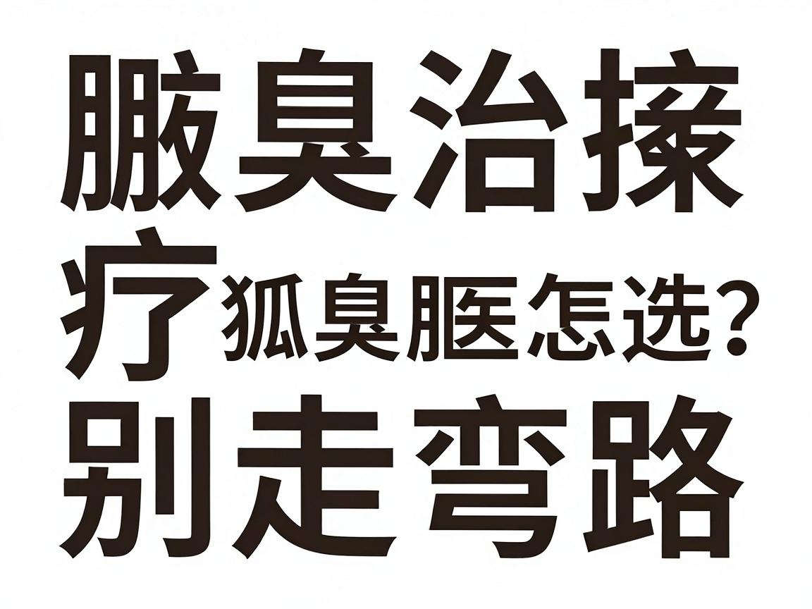 腋臭治疗别走弯路，郑州市狐臭专科怎么选？这份郑州市腋臭就医指南请收好