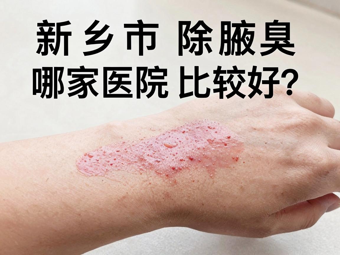 新乡市除腋臭哪家医院比较好？新乡除腋臭，这份功课你得做