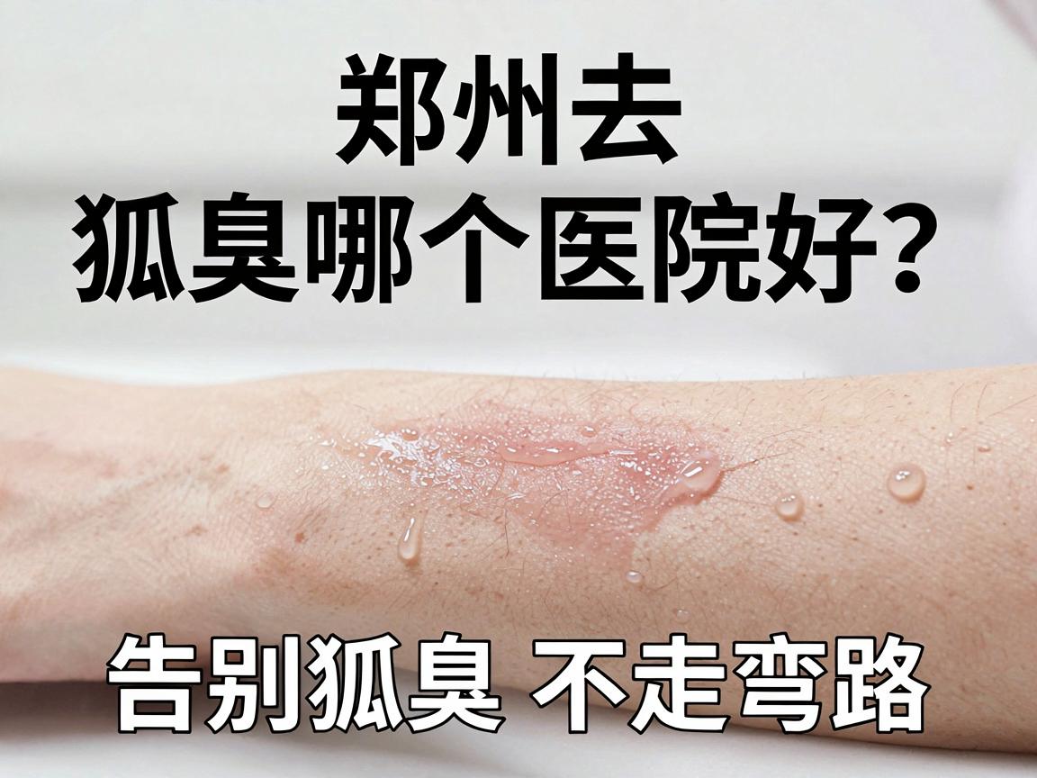郑州去狐臭哪个医院好？选对医院，告别狐臭不走弯路