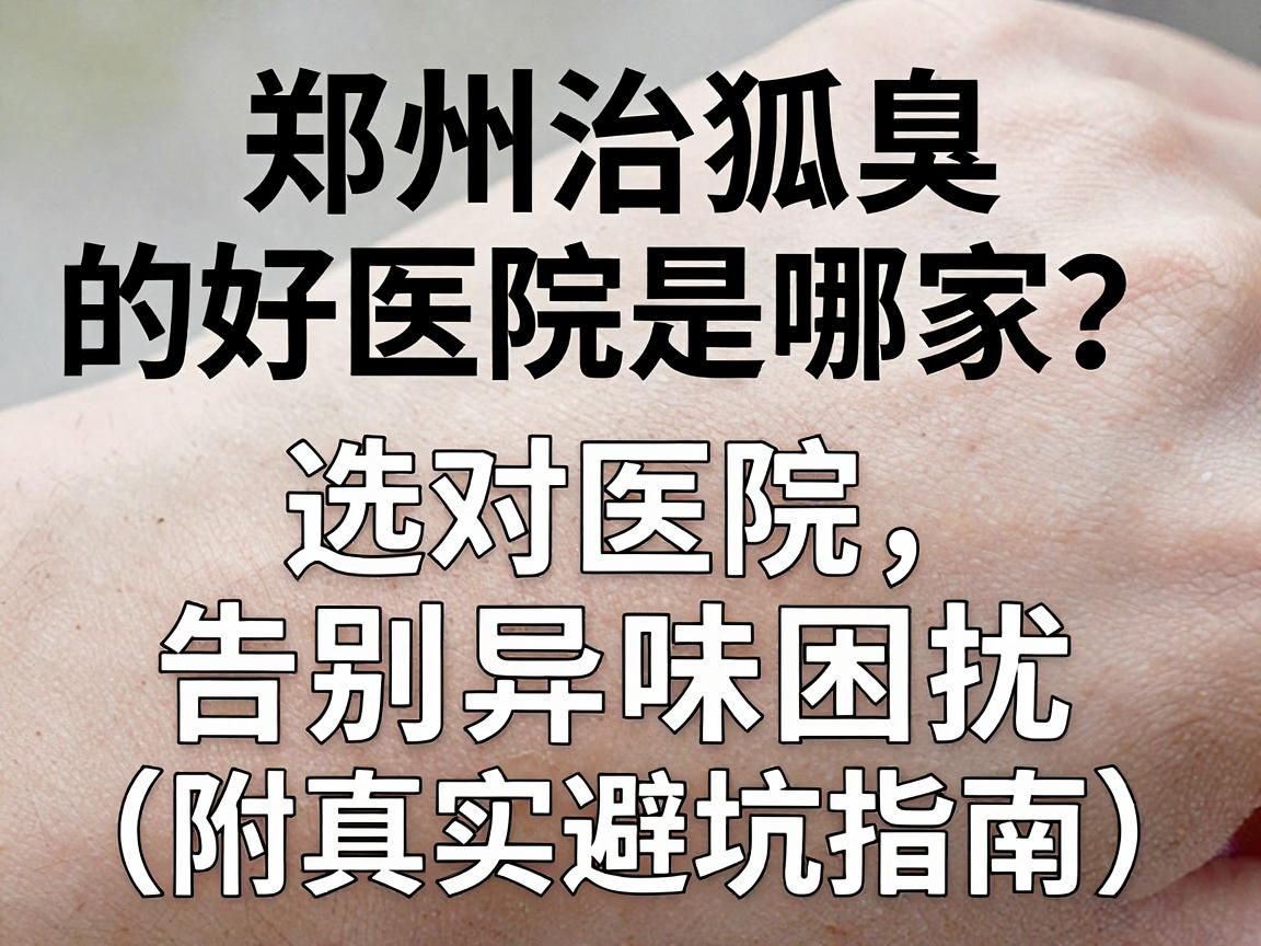 郑州治狐臭的好医院是哪家?选对医院,告别异味困扰(附真实避坑指南) 郑州治狐臭的好医院是哪家?选对医院,告别异味困扰(附真实避坑指南)