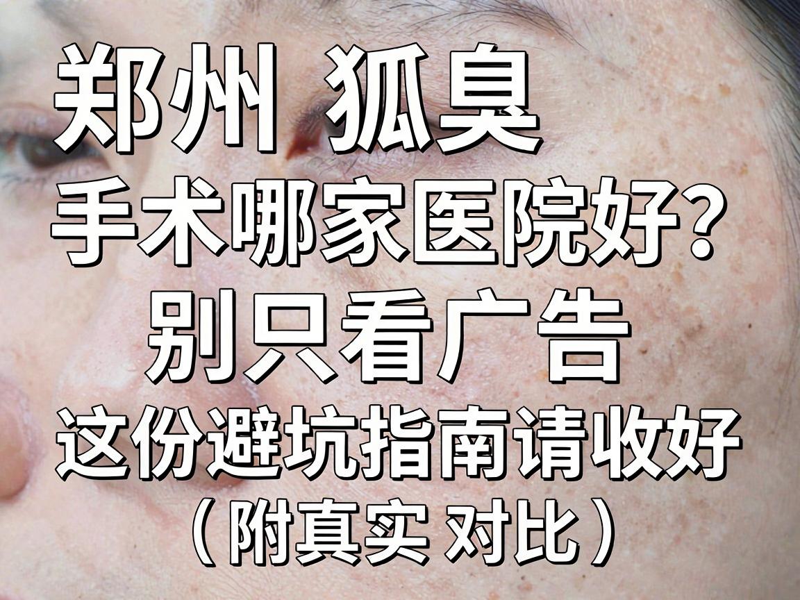 郑州狐臭手术哪家医院好？别只看广告，这份避坑指南请收好（附真实对比）