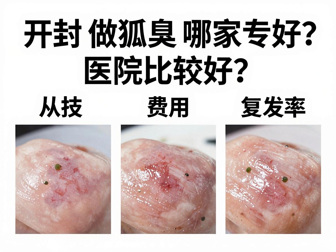开封做狐臭哪家医院比较好？从技术、费用、复发率三方面对比，开封狐臭专科医院怎么选才不踩坑
