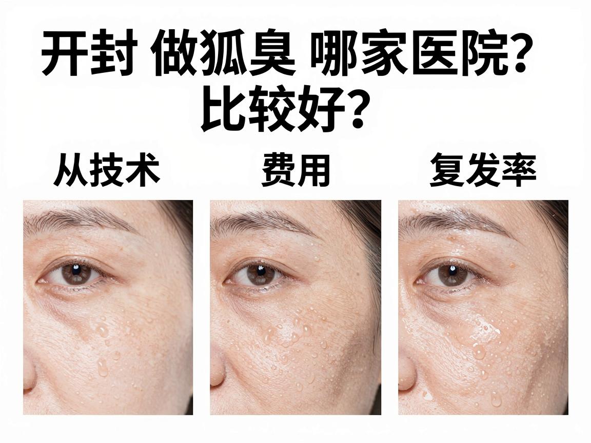 开封做狐臭哪家医院比较好？从技术、费用、复发率三方面对比，开封狐臭专科医院怎么选才不踩坑