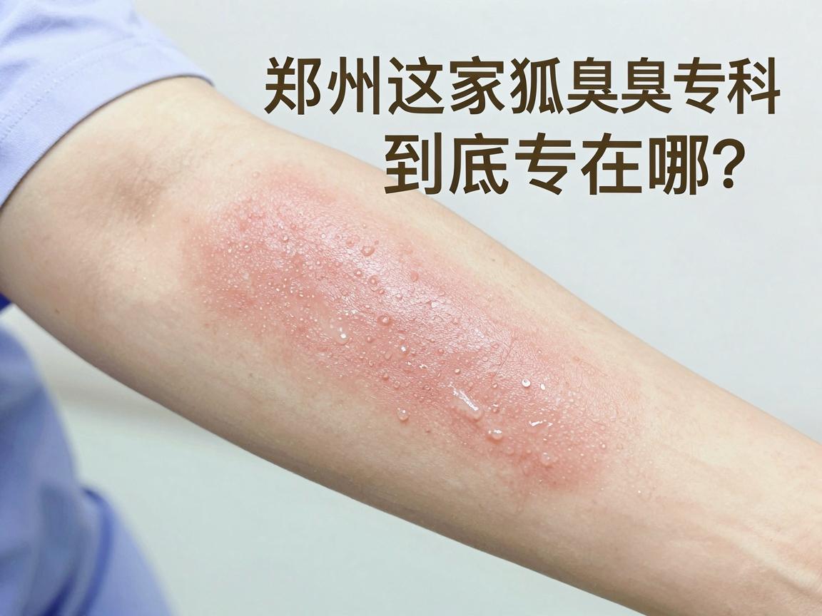 郑州腋臭治疗别盲选，郑州这家狐臭专科医院到底专在哪？