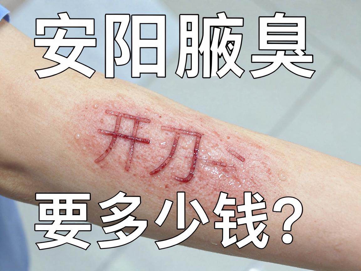 安阳腋臭开刀要多少钱？抛开价格，先看懂腋臭开刀的门道