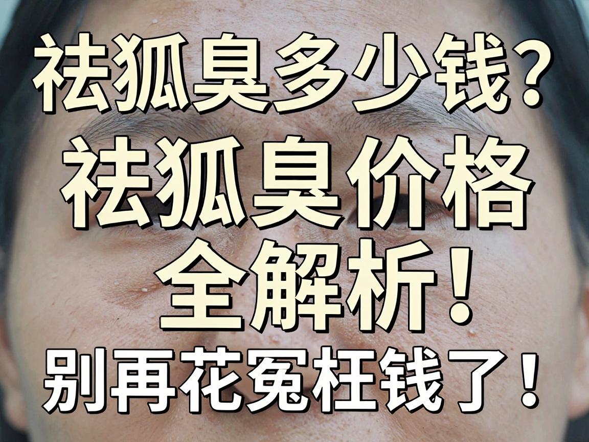 祛狐臭多少钱？郑州祛狐臭价格全解析，别再花冤枉钱了！
