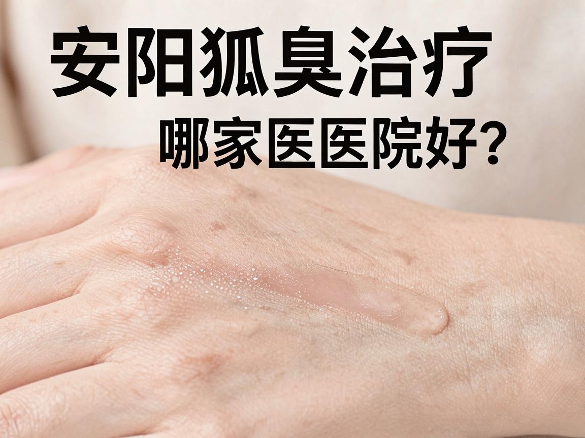 安阳狐臭治疗哪家医院好？选对腋臭专科医院，告别异味困扰