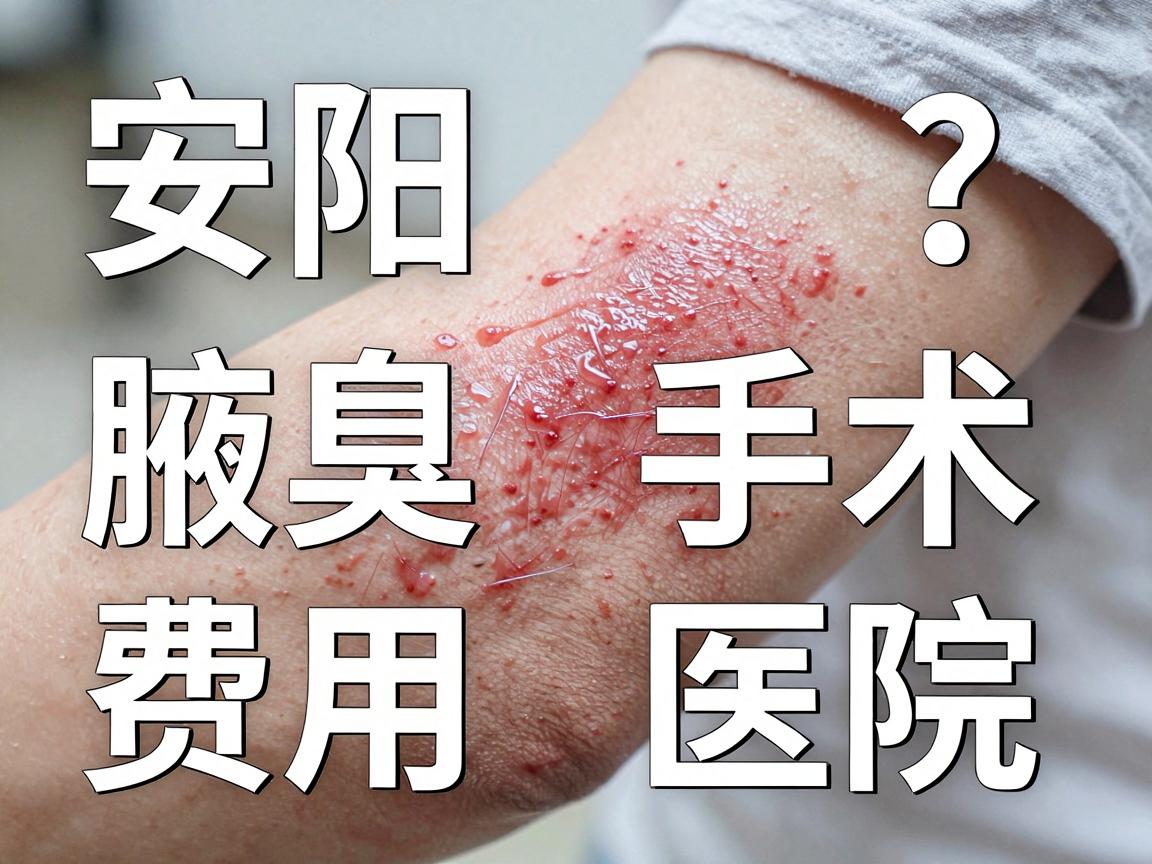 安阳腋臭手术怎么选？安阳腋臭手术费用与医院对比，这篇讲透