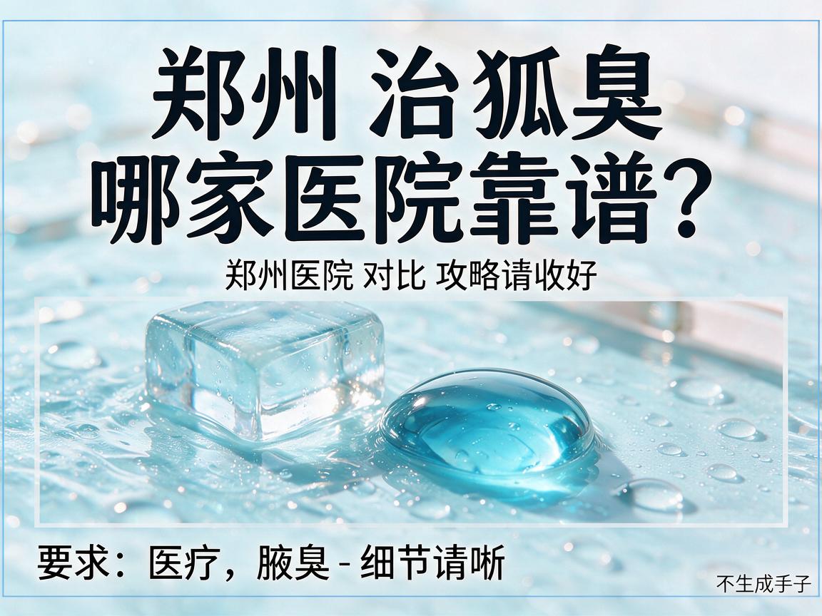 郑州治狐臭哪家医院靠谱？这份郑州医院对比攻略请收好