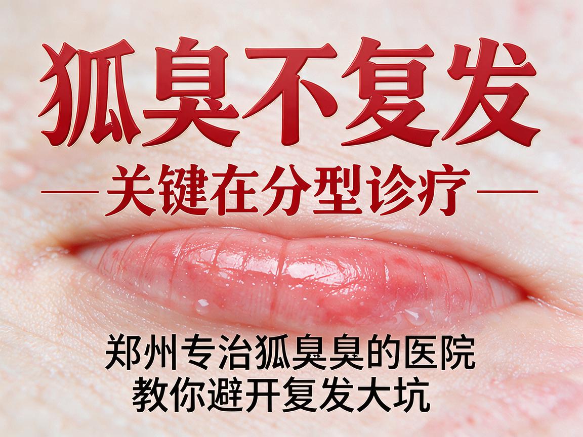 狐臭不复发，关键在分型诊疗—郑州专治狐臭的医院教你避开复发大坑
