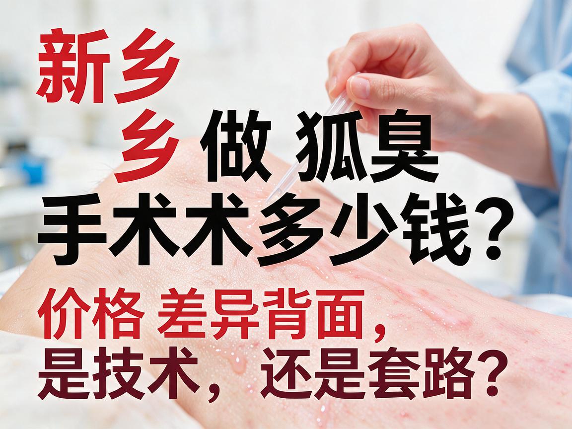 新乡做狐臭手术多少钱?价格差异背后,是技术还是套路? 新乡做狐臭手术多少钱?价格差异背后,是技术还是套路?