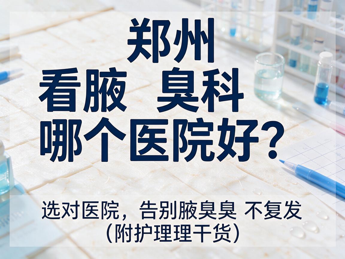 郑州看腋臭科哪个医院好？选对医院，告别腋臭不复发（附护理干货）