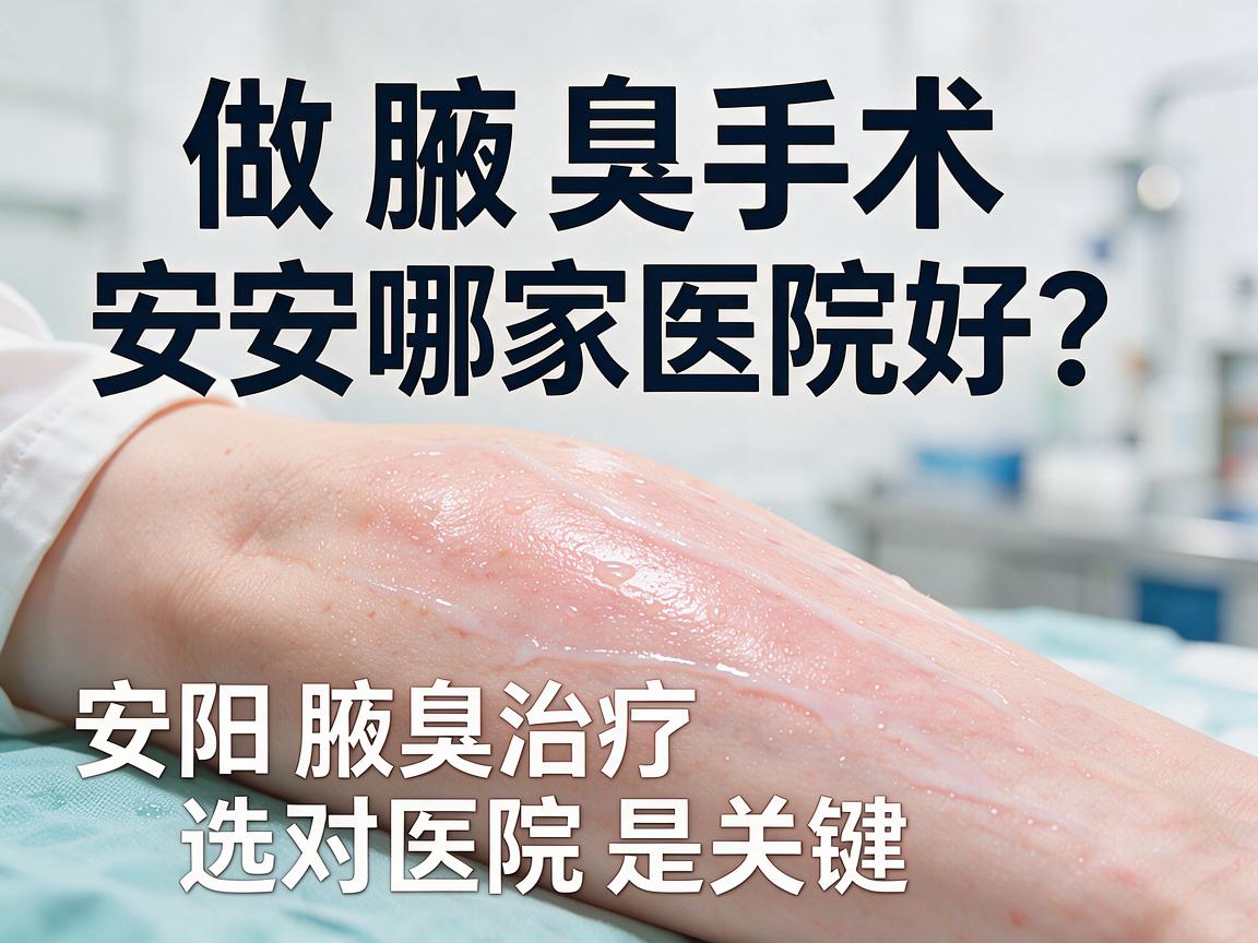 做腋臭手术安阳哪家医院好?安阳腋臭治疗,选对医院是关键 做腋臭手术安阳哪家医院好?安阳腋臭治疗,选对医院是关键