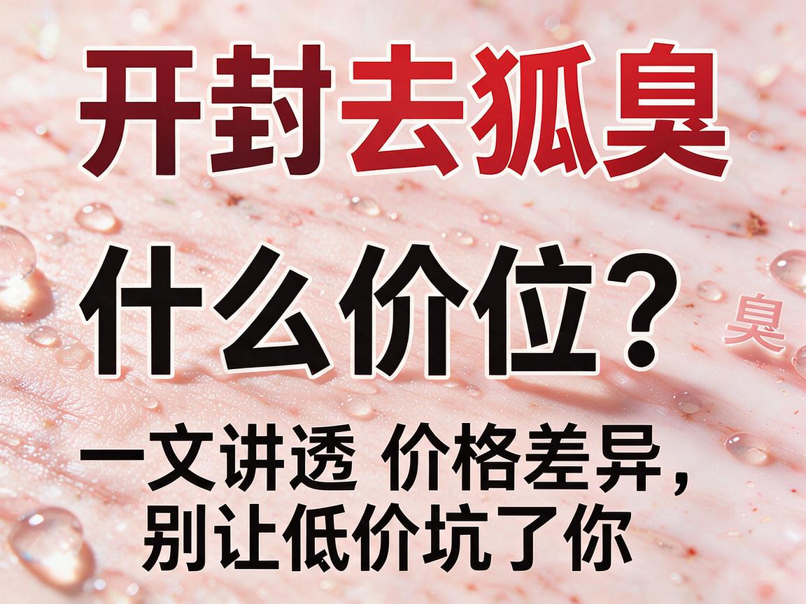 开封去狐臭什么价位？一文讲透价格差异，别让低价坑了你