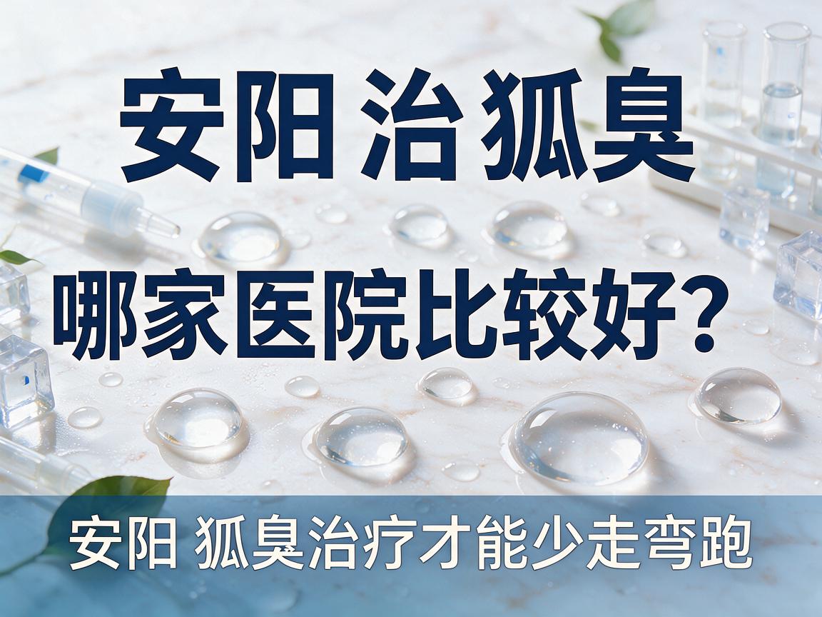 安阳治狐臭哪家医院比较好？选对医院，安阳狐臭治疗才能少走弯路