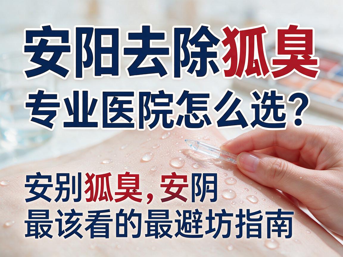 安阳去除狐臭，专业医院怎么选？告别狐臭，安阳患者最该看的避坑指南