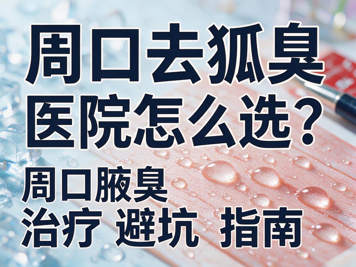 周口去狐臭，医院怎么选？周口腋臭治疗避坑指南