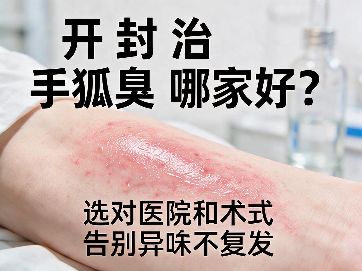 开封治狐臭手术哪家好？选对医院和术式，告别异味不复发