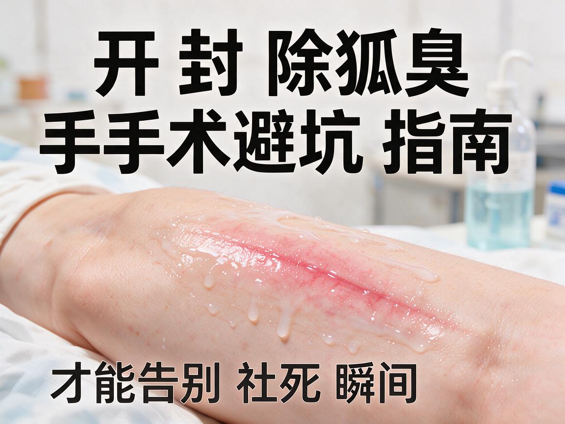 开封除狐臭手术避坑指南，选对医院，才能告别社死瞬间