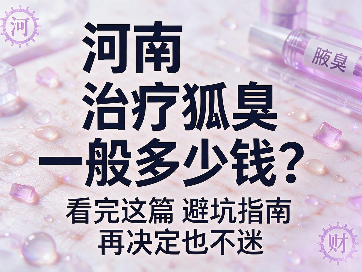 河南治疗狐臭一般多少钱?看完这篇避坑指南,再决定也不迟 河南治疗狐臭一般多少钱?看完这篇避坑指南,再决定也不迟