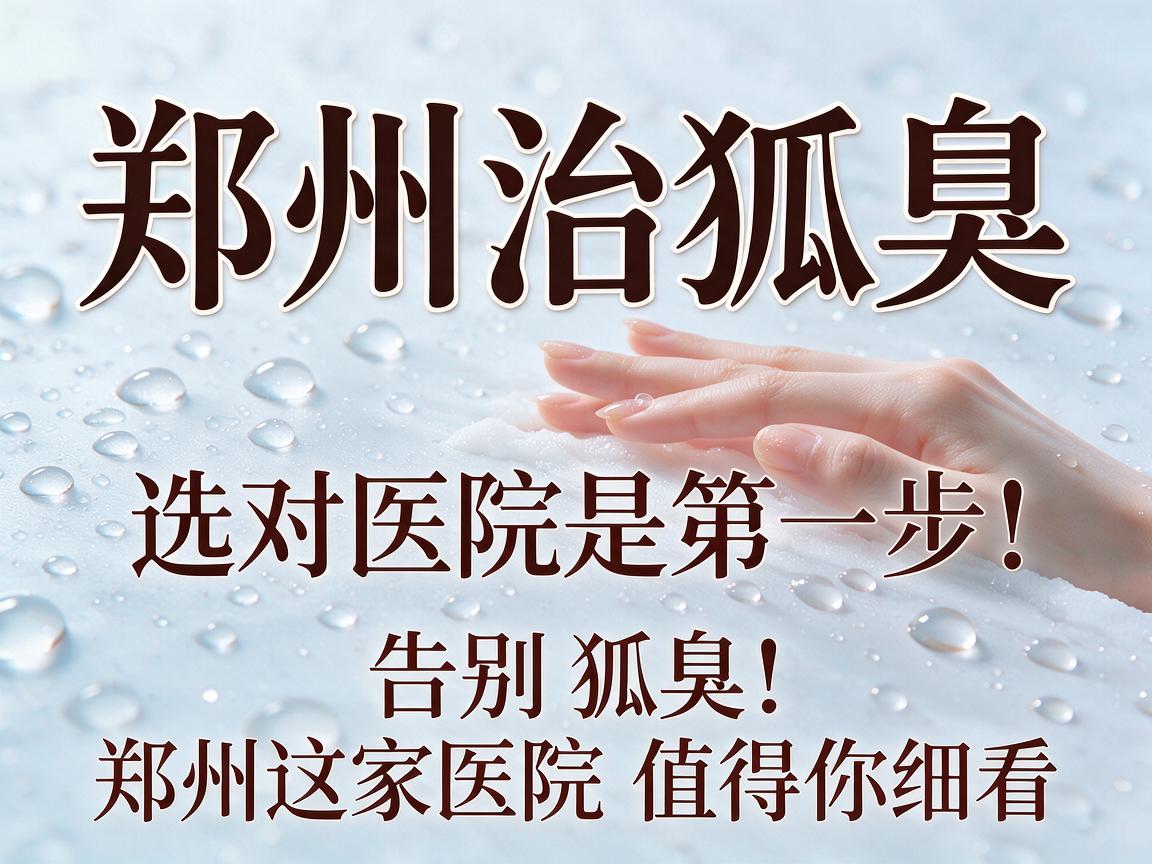 郑州治狐臭，选对医院是第一步；告别狐臭，郑州这家医院值得你细看