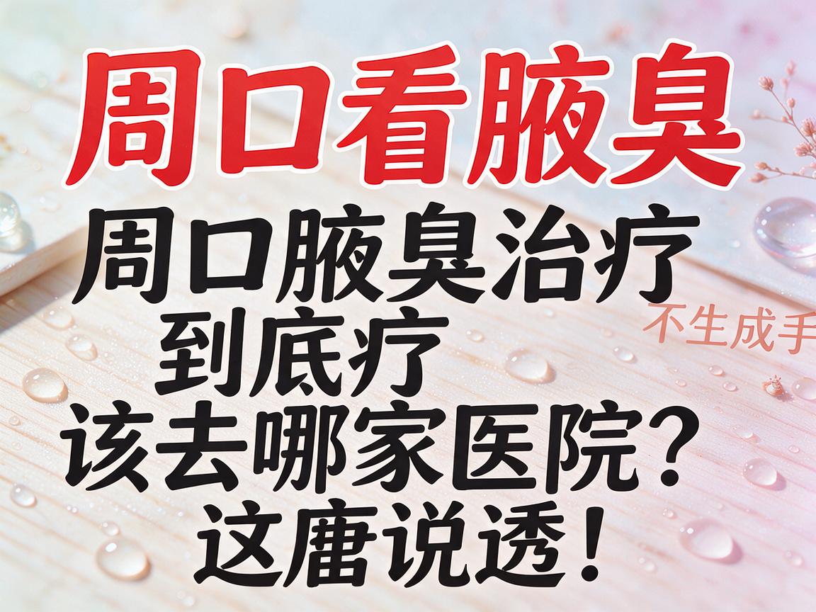 周口看腋臭，周口腋臭治疗到底该去哪家医院？这篇说透！