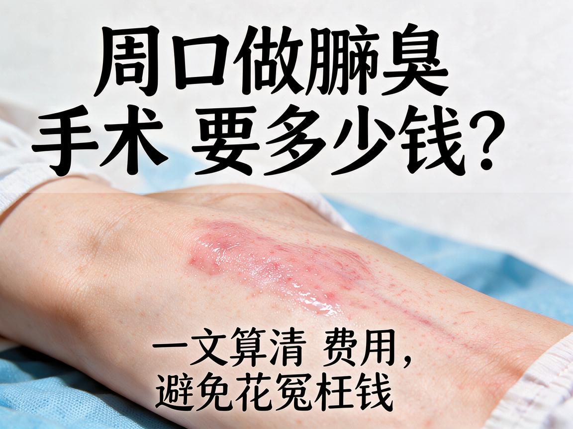 周口做腋臭手术要多少钱？一文算清费用，避免花冤枉钱