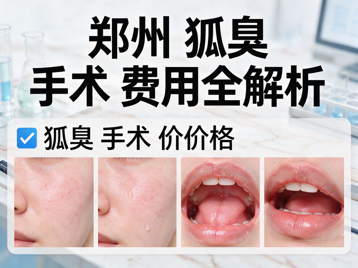 郑州狐臭手术费用全解析，狐臭手术价格差异与性价比权衡