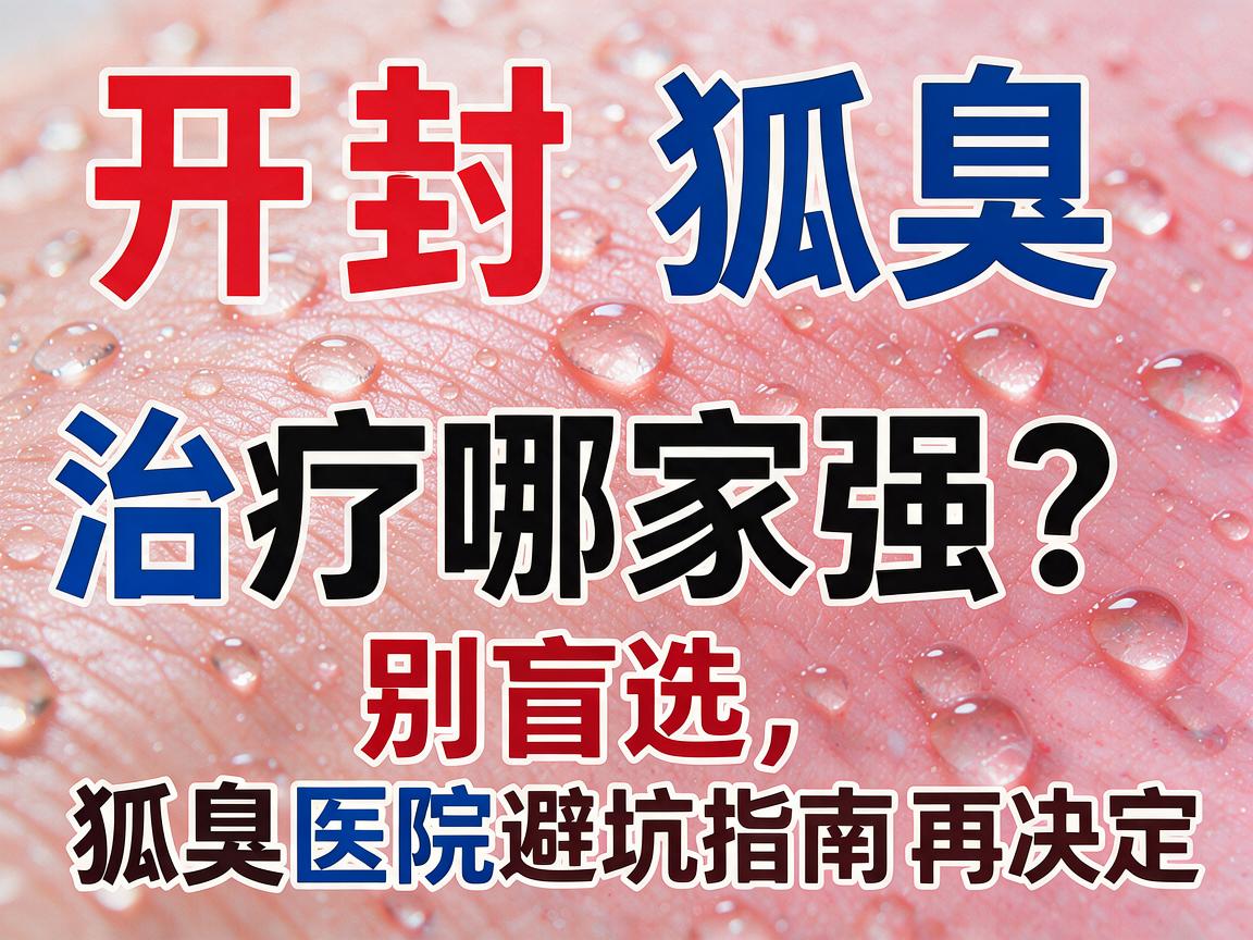 开封狐臭治疗哪家强？别盲选，看完这篇狐臭医院避坑指南再决定