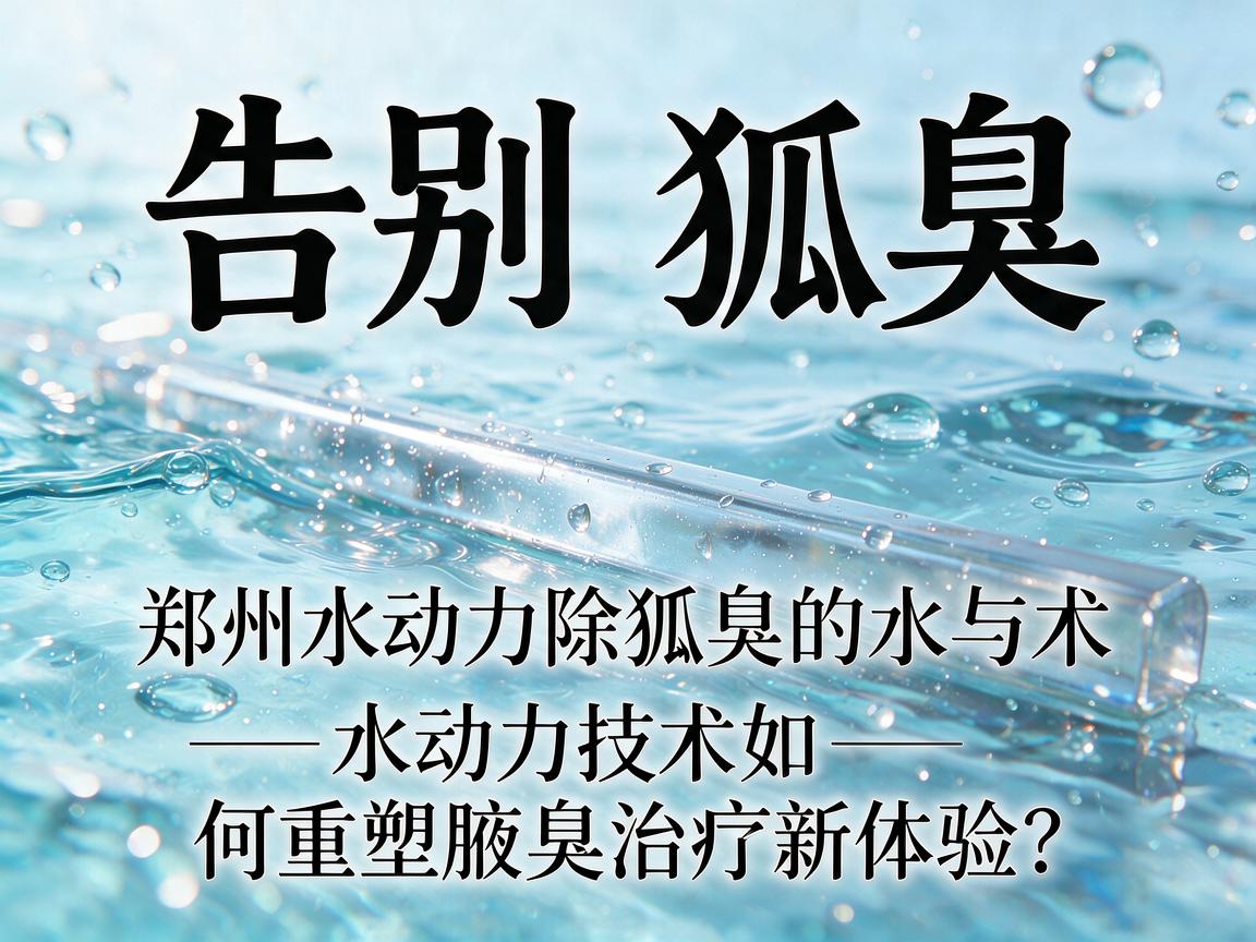 告别狐臭，郑州水动力除狐臭的水与术—水动力技术如何重塑腋臭治疗新体验？