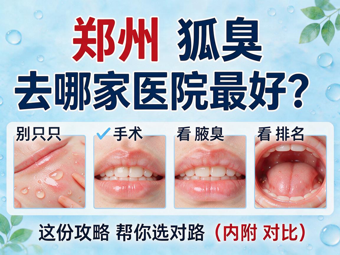 郑州狐臭手术去哪家医院最好？别只看排名，这份攻略帮你选对路（内附对比）
