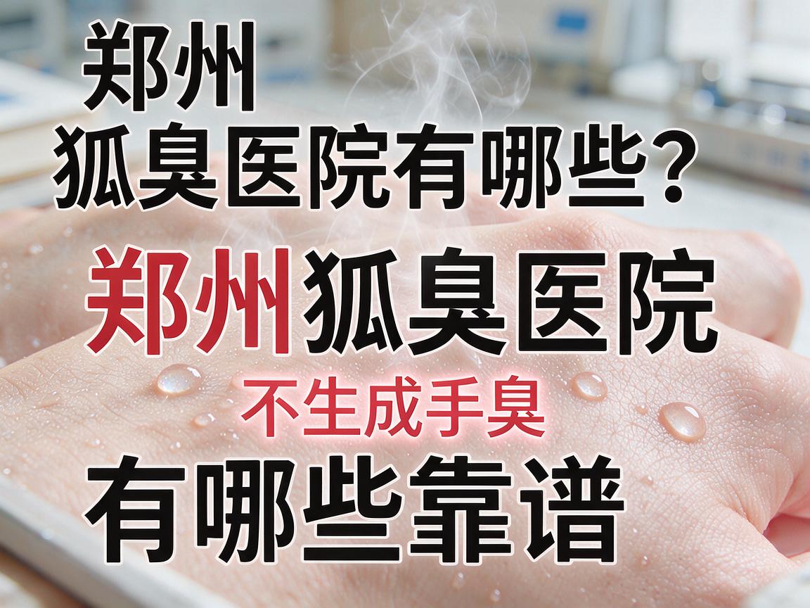 郑州狐臭医院有哪些？盘点郑州狐臭医院有哪些靠谱选择