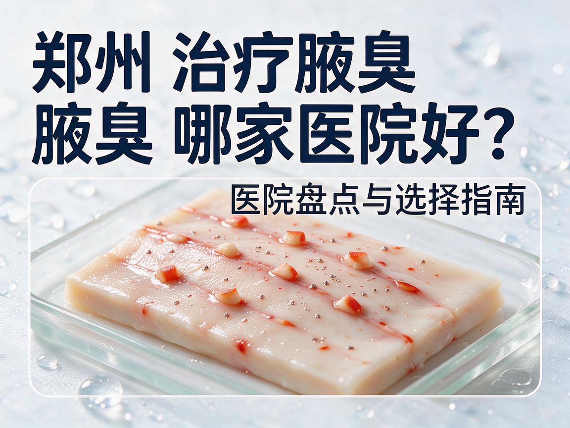 郑州治疗腋臭哪家医院好？郑州治疗腋臭医院盘点与选择指南